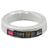 日本アンテナ 同軸ケーブル4C15m白 S4FBAL15WRP*_OUTLET