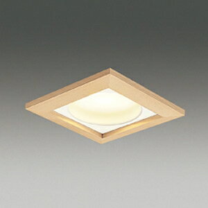 東芝 LED和風角形ダウンライト 高気密SB形・浅形 埋込穴φ125mm LEDユニットフラット形 GX53口金 ランプ別売 LEDD85004N