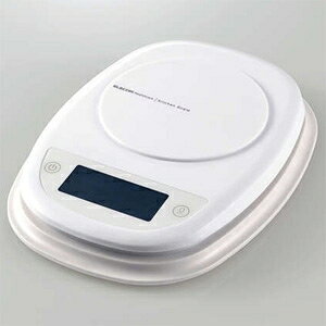 ELECOM �L�b�`���X�P�[�� �v���͈�0.3�`2000g �o�b�N���C�g�t �z���C�g HCS-KS01WH