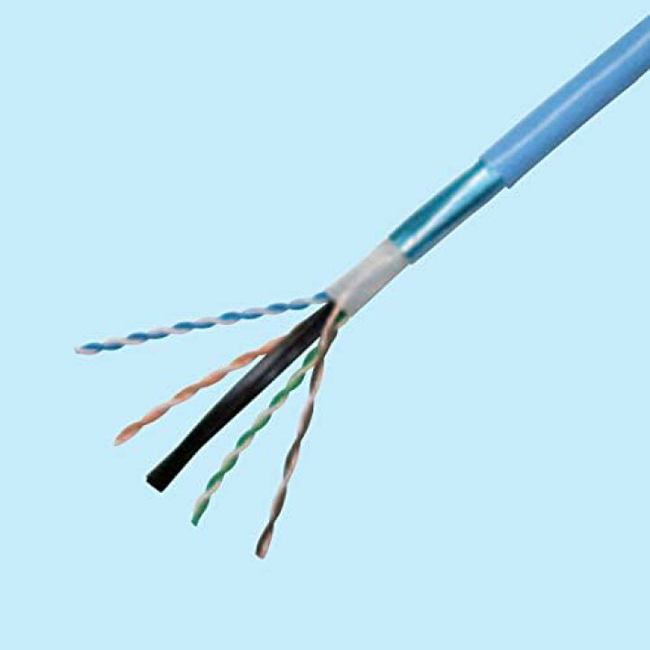 楽天市場】冨士電線 LANケーブル Cat6A 200m ウスアオ TPCC 6A 23AWG 