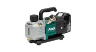 アサダ 空調工具 ≪充電式真空ポンプ2CFM≫ マキタ18Vバッテリー・AC100V兼用2ステージポンプ 排気量57L/…