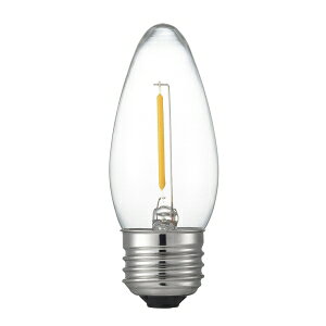 �d�ޓ� �t�B�������gLED 10W C36 �V�����f���A�` E26 �N���A LDC1LG36C2DNZ