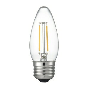 �d�ޓ� �t�B�������gLED 25W C36 �V�����f���A�` E26 �N���A LDC2LG36C2DNZ