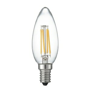 �d�ޓ� �t�B�������gLED 40W C32 �V�����f���A�` E14 �N���A LDC4LG32E14CDNZ