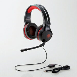 ELECOM �Q�[�~���O�w�b�h�Z�b�g �����I�[�o�[�w�b�h 4�ǃ~�j�v���O 50?�h���C�o �Ɍ��C���[�p�b�h �R���g���[���[�t�� HSG01BK