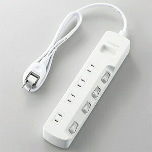 ELECOM ȃGl^bv ʃXCb`t 2s 4 180°XCOvO R[h1m T-E5A-2410WH