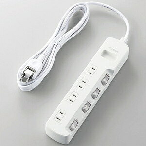 ELECOM ȃGl^bv ʃXCb`t 2s 4 180°XCOvO R[h3m T-E5A-2430WH