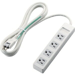 ELECOM 3�s���v���O�Ή��^�b�v 3�s�� 4�� 180°�X�C���O�v���O �R�[�h��2.5m T-T1A-3425WH