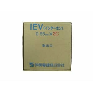 �L���d�� IEV �C���^�[�z���P�[�u�� 0.65mm 2�S 200m�� IEV0.65×2C×200m