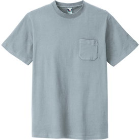 アイトス 半袖Tシャツ(ポケット付)(男女兼用) モクグレー 3L AZ105311443L