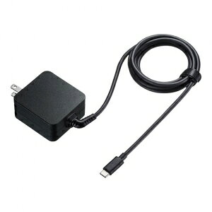 TTvC USB Power DeliveryΉAC[d(PD65WETypeCP[ǔ^) ACA-PD76BK