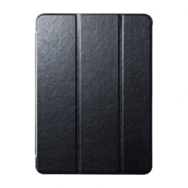 サンワサプライ iPad Air 2020 ソフトレザーケース ブラック PDA-IPAD1707BK