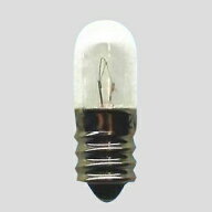 アサヒ パイロットランプ T13 110V5W 口金:E12 クリヤー T13E12110V-5W