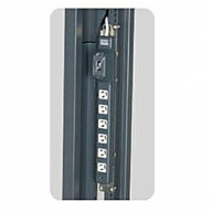 明工社 15A安全ブレーカ付ラック縦タイプ 縦・横兼用金具 ランプ付 VCTF3m 接地プラグ付 MR7832TJ3