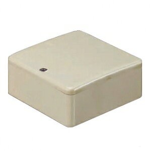 未来工業 PVKボックス Fタイプ 中形四角深型 ノックなし ミルキーホワイト PVK-BFOM