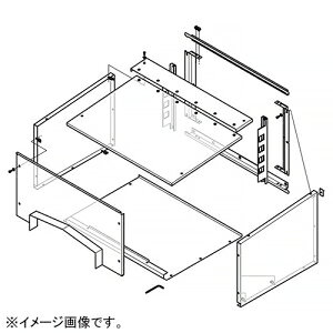 �l�O���X�d�H �g�����t�[�h�{�b�N�X �O��o���^�C�v QR�^�C�v �K�����b�N��800mm ���ϐH���߂����|�� SD-QRFBF80D