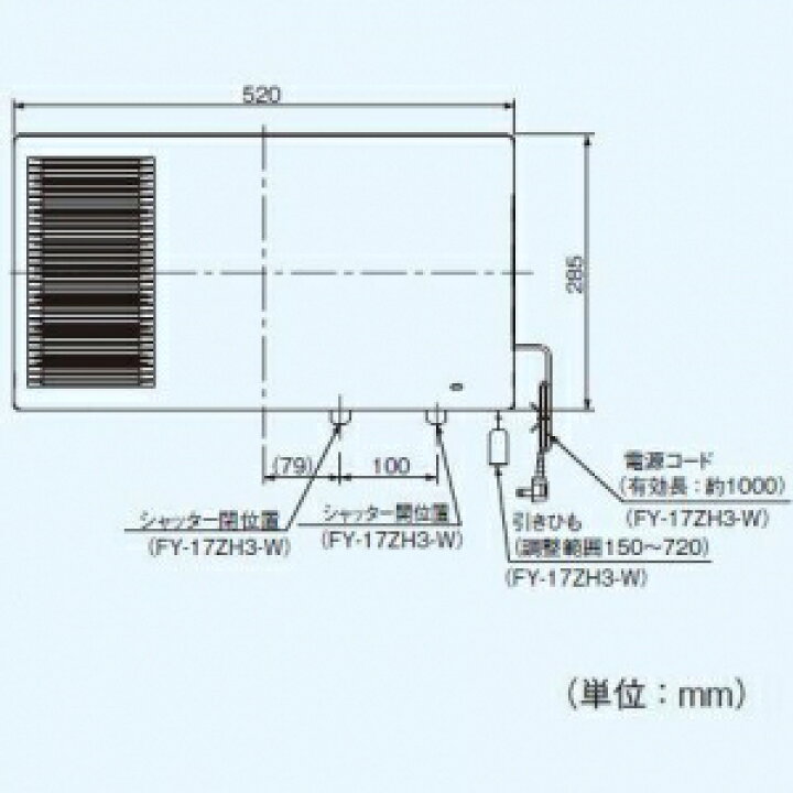 楽天市場】パナソニック 気調・熱交換形換気扇 壁掛形・2パイプ式 手動 