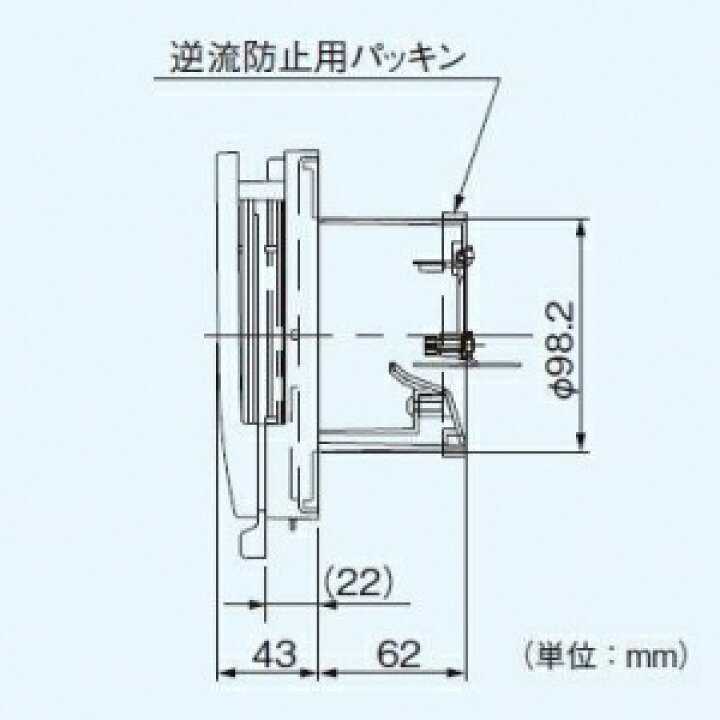 楽天市場】パナソニック 気調システム 専用部材 自然給気口 壁用・定風量機能タイプ・給気清浄フィルター付 FY-GKF43L-W : 電材堂 楽天市場】パナソニック 気調システム 専用部材 自然給気口 壁用・定風量機能タイプ・給気清浄フィルター付 FY-GKF43L-W : 電材堂