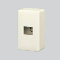パナソニック フルカラー モダン露出増設ボックス 1コ用 ミルキーホワイト WV7001W