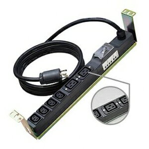 ���H�� 200V�R���Z���g 19�C���`���b�N����t�p����t 16A 250V 6�R��(C13×4 C19×2) 20A���S�u���[�J VCT�P�[�u��5m L6-20P�t ME8713TA5
