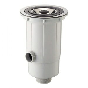 三栄水栓製作所 流し排水栓DW キッチン用 BL仕様流し台の二槽シンク用 取付(ネジ径156) ポリプロピレン製 H651A