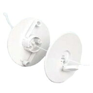 因幡電工 ホールキャップ AFシリーズ 適合穴径φ60～100用 ホワイト ポリプロピレン製 AF-610-W