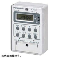 パナソニック 24時間式タイムスイッチ ボックス型 電子式 AC200V用 同一回路 TB202K