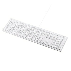 �T�����T�v���C �X�����L�[�{�[�h USB�ڑ��^�C�v �A�C�\���[�V�����^�C�v ���^�����u�������� �z���C�g SKB-SL16W