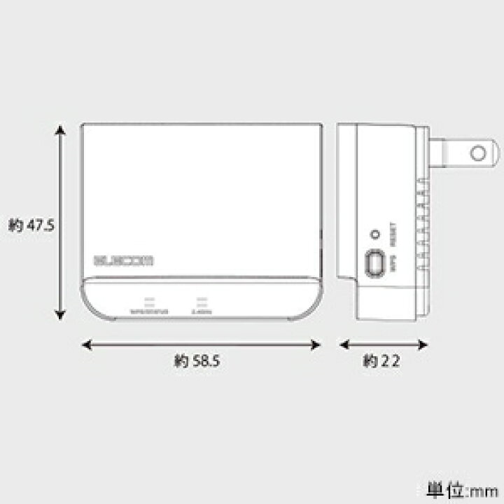 市場 エレコム g 中継器 WiFi 300Mbps b 11n 無線LAN コンセント直挿し 市場 エレコム g 中継器 WiFi 300Mbps b 11n 無線LAN コンセント直挿し