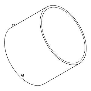�R�c�Ɩ� �t�[�h �X�g���[�g�^�C�v MiddleSpot�p ��176mm TG-398
