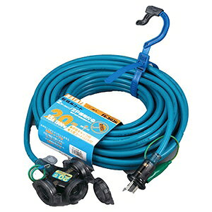 n^ FXR[h Op 2P 15A 125V ڒnt 3 20m hJLbvt CG[ FX-203K-B