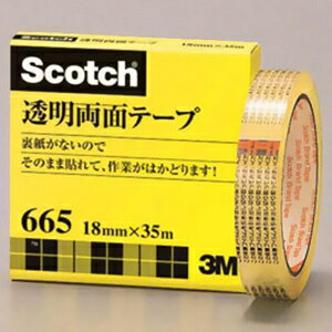3M sXRb`t ʃe[v Ci[Ȃ 18mm×35m  665-3-18