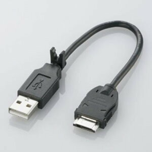 ELECOM f[^]E[dUSBP[u gѓdbp Type-A FOMAESoftBankΉ 0.2m MPA-BTCFUSB/BK
