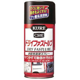 呉工業 速乾性潤滑剤 KUREドライファストルブ スプレータイプ 300ml NO1039