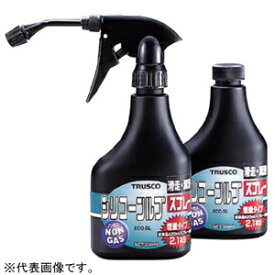トラスコ中山 αシリコーンルブスプレー替ボトル 滑走・艶出し剤 ノンガスタイプ 透明 内容量350ml ECO-SL-C
