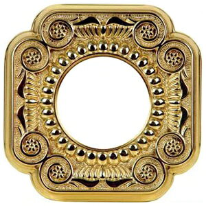 �X�K�c�l�H�� �Ɩ��v���[�g �_�C�N���n���Q���^LED���C�g��50mm��p �s�t�B�����c�F�V���[�Y�t �u���C�g �S�[���h PXP-FL-1007R-OB