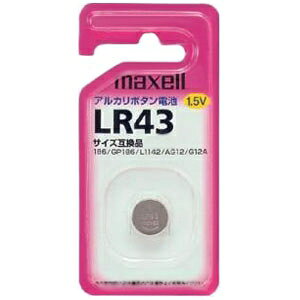 �}�N�Z�� �A���J���{�^���d�r 1.5V 1�� LR431BS