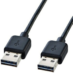 �T�����T�v���C ���ʑ}����USB�P�[�u�� A-A�^�C�v 2m �u���b�N KU-RAA2