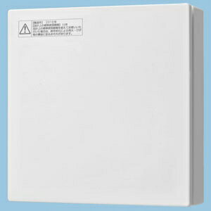 パナソニック パイプファン 排気 角形インテリアパネル形 プロペラファン 居室・洗面所・トイレ用 壁・天井取付 高気密電気式シャッター付 ホワイト 適用パイプ径φ100mm 速結端子付 FY-08PDAE9