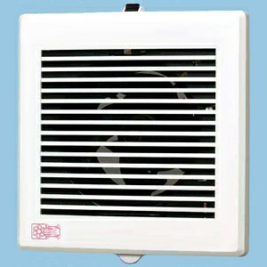 パナソニック パイプファン スタンダードタイプ 排気 角形ルーバー プロペラファン 居室・洗面所・トイレ用 壁・天井取付 ホワイト 適用パイプ径φ150mm 速結端子付 FY-13PD9D