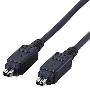 ELECOM IEEE1394�P�[�u�� 4�s��-4�s�� 1m IE-441BK