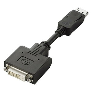 ELECOM DisplayPort-DVI�ϊ��A�_�v�^ DisplayPort�I�X-DVI���X 0.15m AD-DPDBK