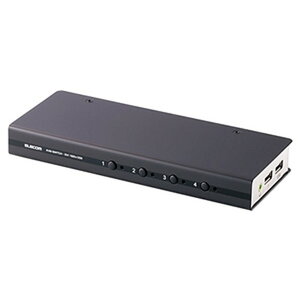 ELECOM p\Rؑ֊ 4ؑ USBEDVIΉ KVM-DVHDU4