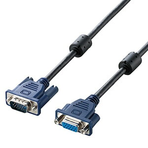 ELECOM fBXvCP[u D-Sub15s(~j)IX- D-Sub15s(~j)X 5m CAC-E50BK