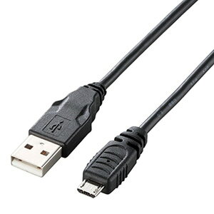ELECOM USB2.0P[u A-microB^Cv 2m U2C-AMB20BK