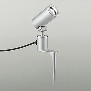 オーデリック LEDスポットライト COBタイプ 防雨型 JDR75W相当 昼白色 ミディアム配光 マットシルバー OG254728