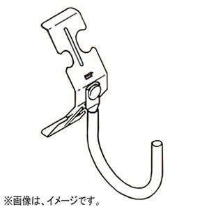 ネグロス電工 【ケース販売特価 20個セット】 吊りボルト・丸鋼用ケーブル支持金具 《FVラック》 二重天井用 W3/8・W1/2 φ9・φ12 全長151mm 電気亜鉛めっき 8WCR-W3W4_set