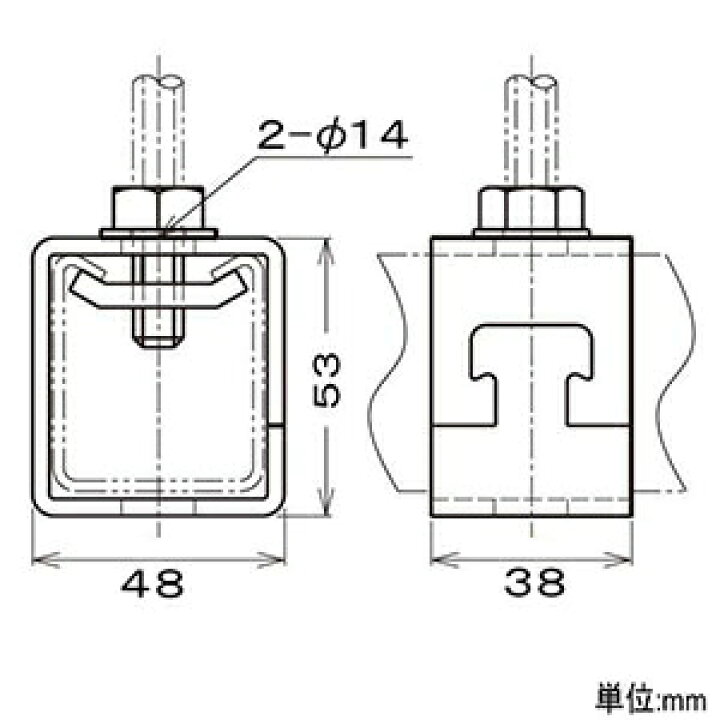 楽天市場】ネグロス電工 【ケース販売特価 10個セット】 ハンガー吊り 