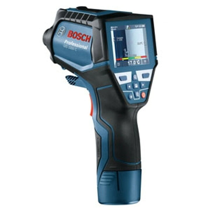 楽天市場】BOSCH 放射温度計 非接触タイプ デュアルパワー対応 バッテリー・充電器別売 GIS1000C : 電材堂 楽天市場】BOSCH 放射温度計 非接触タイプ デュアルパワー対応 バッテリー・充電器別売 GIS1000C : 電材堂