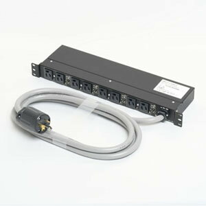 �A�����J���d�@ 1U�R���Z���g�o�[ ���~�`�E8���� �ڒn�`2P 30A 125V 30A(NEMA L5-30)���̓v���O 15A�T�[�L�b�g�v���e�N�^�[�t HKC2730PT